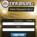 Cara Mengatasi Lupa Sequrity Question FIFA Online 3 Terbaru