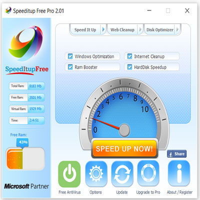 SpeedItUp Free Pro