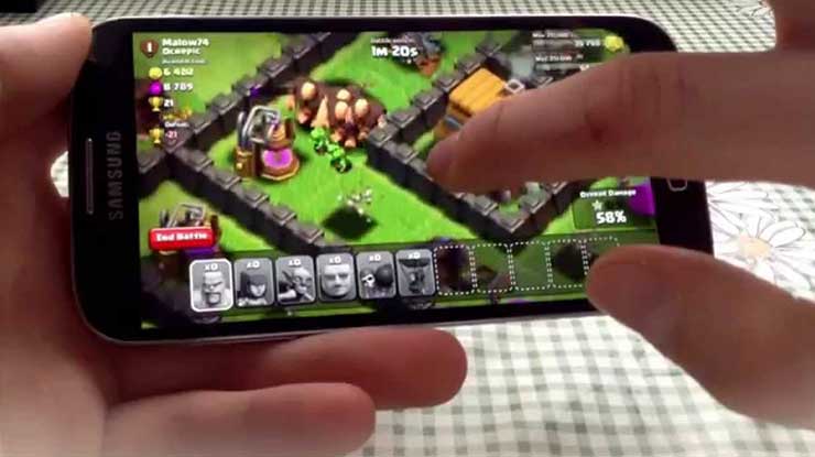 Tips Lancar Main COC di HP Android