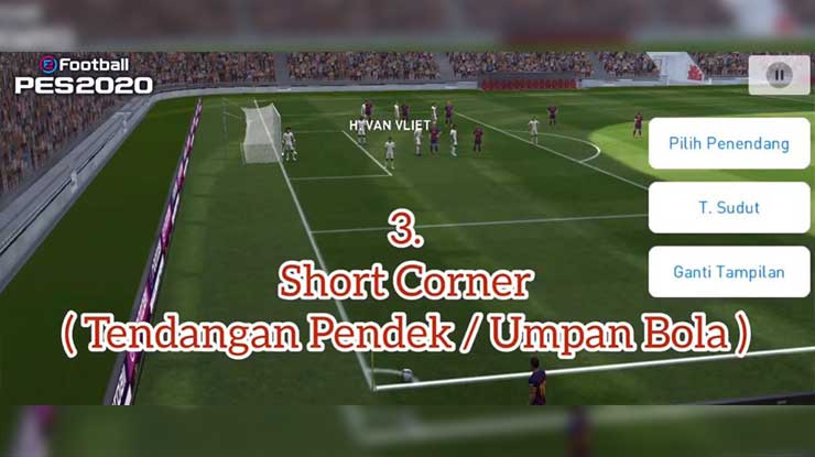 Trik Short Corner