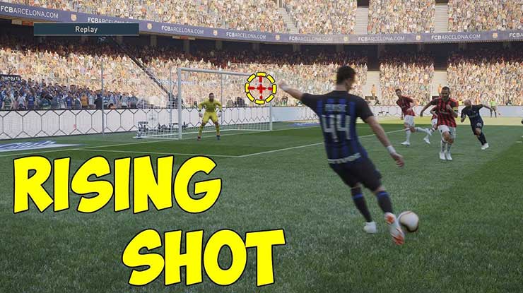 Keunggulan Tendangan Rishing Shot di PES 2020 Android