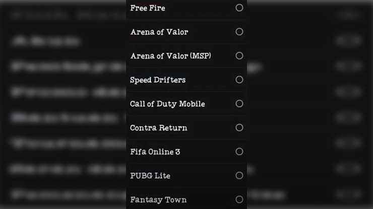 Selanjutnya klik Game Free Fire