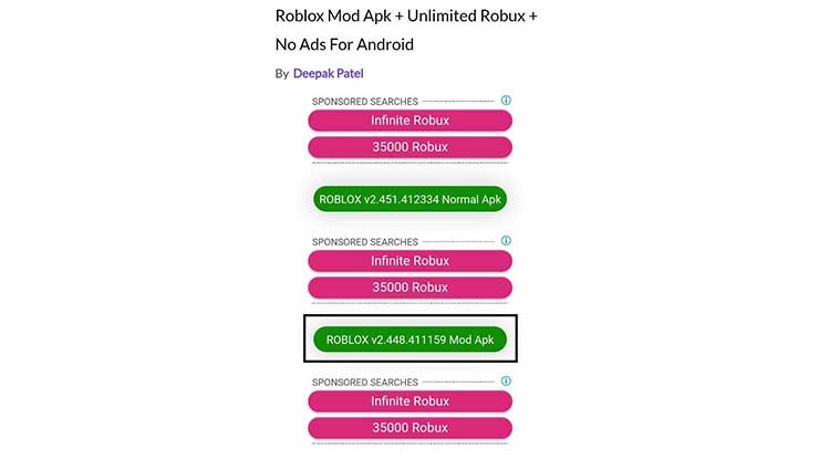 Download Roblox MOD APK
