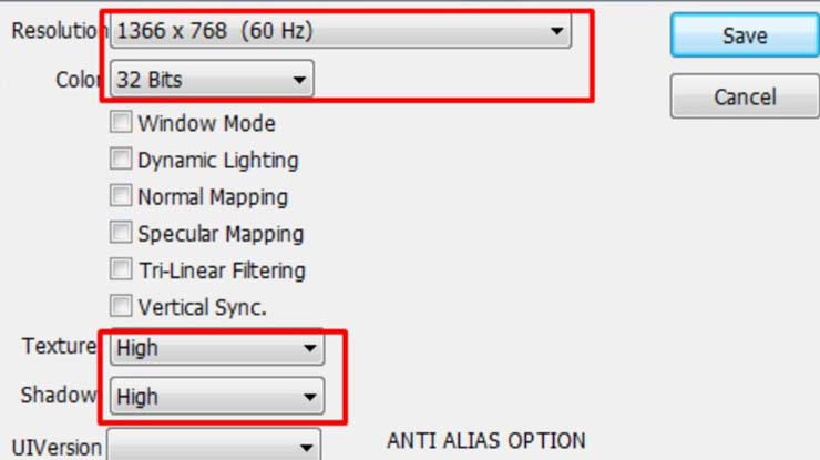 How to Set Point Blank Display Graphics