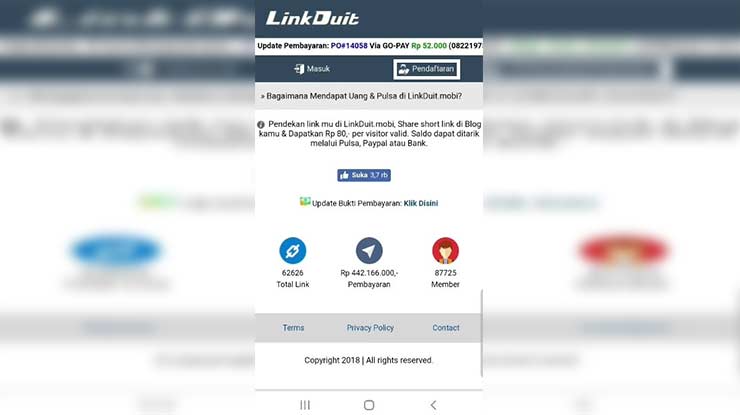 Buka Situs LinkDuit
