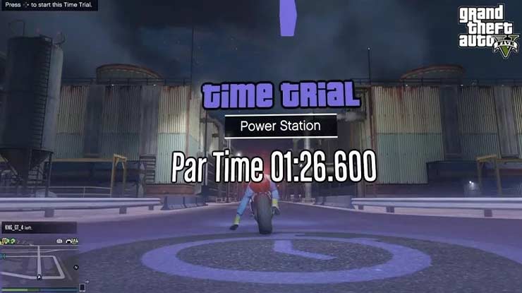 Bermain Time Trials GTA 5 Online
