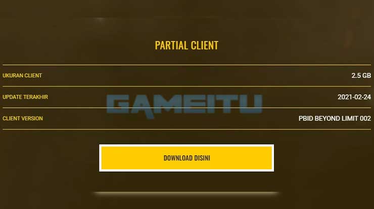 Download PB Partial Client