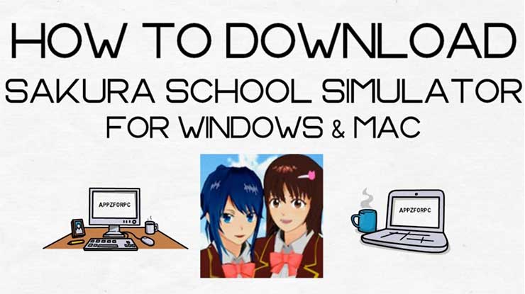 Cara Main Sakura School Simulator di Laptop