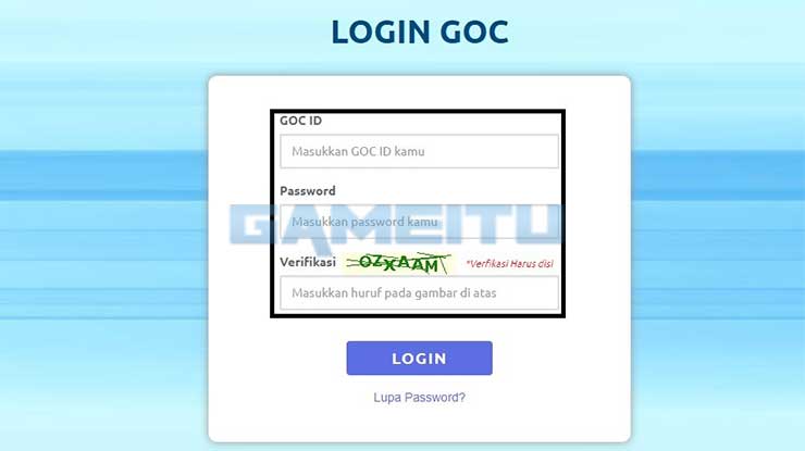 Login GOC