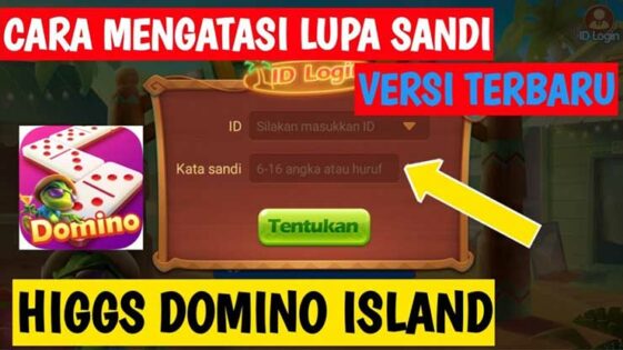 11 Cara Reset Password Higgs Domino Tanpa Nomor HP - Gameitu