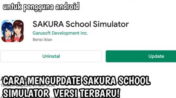 Cara Update Sakura School Simulator