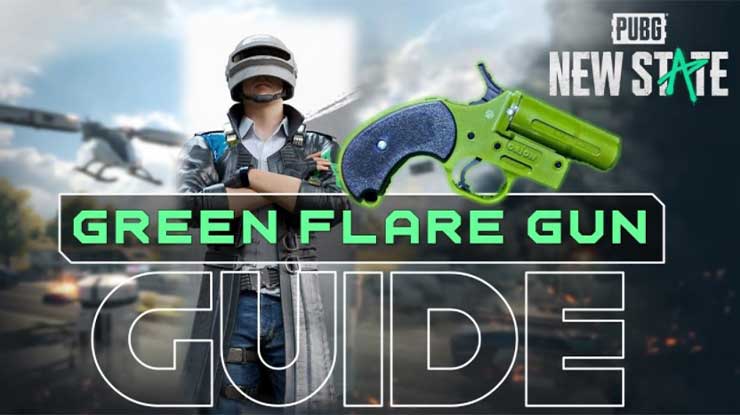 Cara Beli Green Flare Gun di PUBG New State