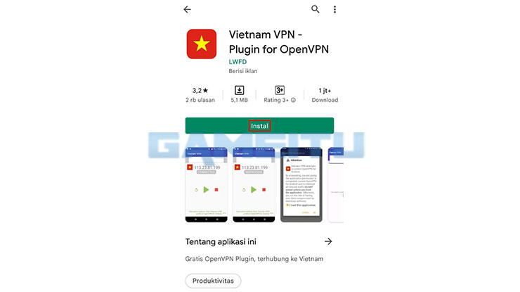 Install Vietnam VPN