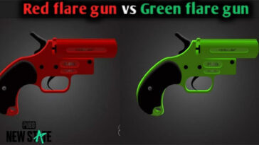 Perbedaan Red Flare Gun dan Green Flare Gun di PUBG New State yang Wajib Diketahui