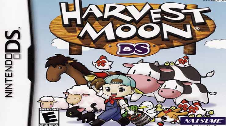 19. Harvest Moon DS sebagai Game NDS Terbaik