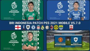Patch PES Mobile BRI Liga 1 Update Link Download Pemasangan