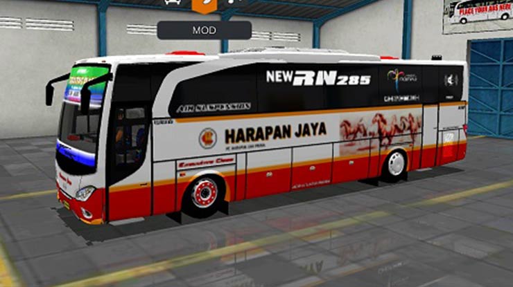 3. Mod Bus Harapan Jaya JBHD Full Anim
