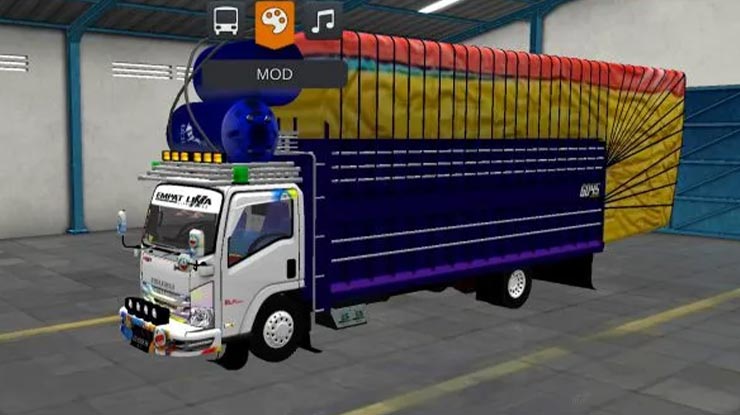 5. Mod Truck NMR 71 Empat Lima Isuzu