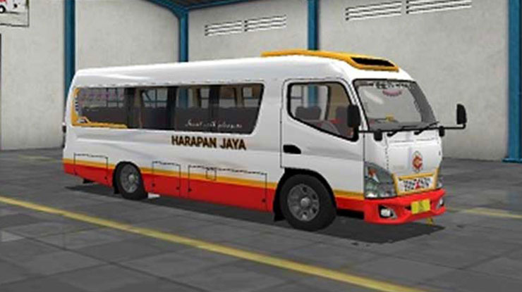 7. Mod Bus Minibus Elf Harapan Jaya