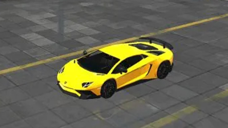 8. Mod Bussid Mobil Sport Car Lamborghini Aventador