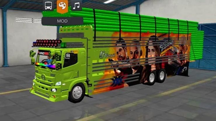 8. Mod Truck Hino Sulawesi