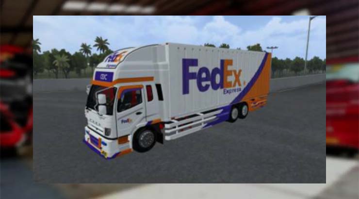 Fuso Box Skin FedEx Express