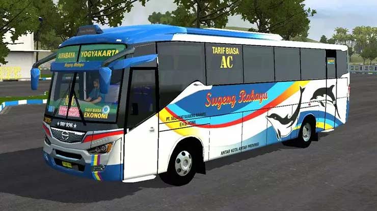 Mod Livery Bussid Sugeng Rahayu