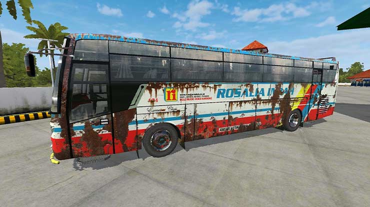 Mod bussid Bus Tua