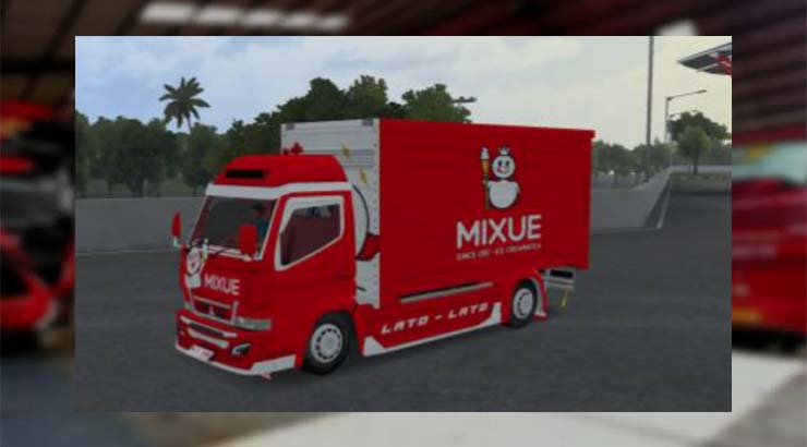 Truk Canter Box Mixue