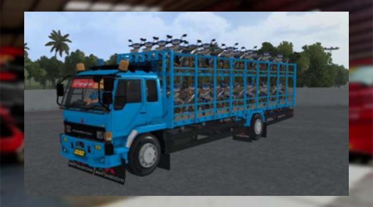 Truk Fuso FN Muatan Motor