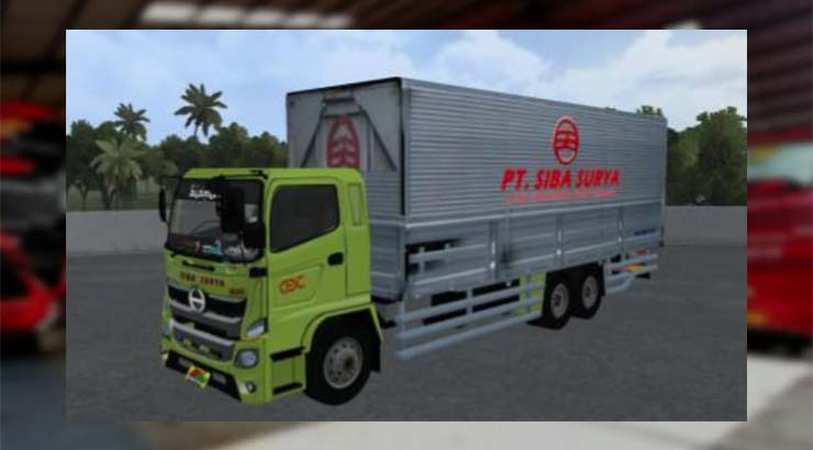 Truk Hino 500 Box PT Siba Surya