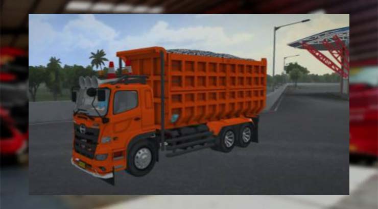 Truk Hino 500 Dump No Fake Shadow