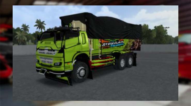 Truk Oleng Fuso Fighter X FN62 Dump