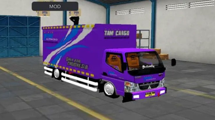 2. Truck Box TAM Cargo Ungu