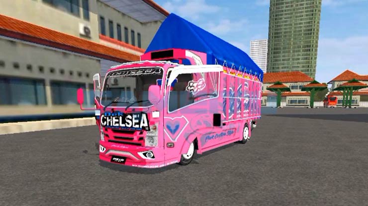 Download Mod Bussid Truck Dek Chelsea