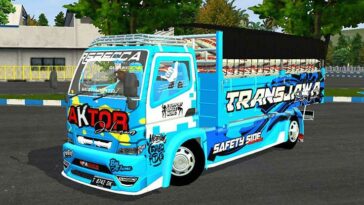 Download Mod Bussid Truck Losbak Aktor Full Lampu Anim Strobo