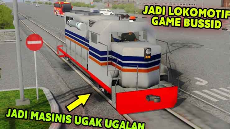 MOD Bussid Kereta Api