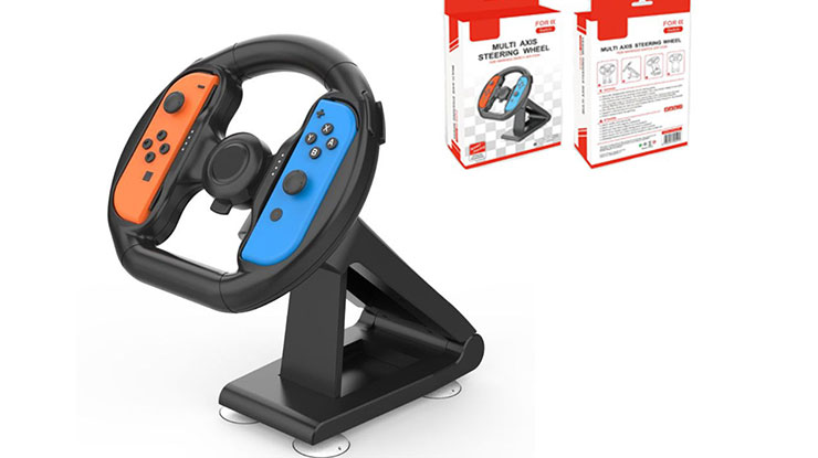7. Multi Axis Steering Wheel Nintendo Switch