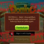 Akun Higgs Domino Dinonaktifkan Penyebab Cara Mengatasi