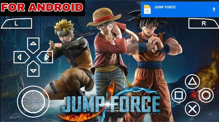 Cara Install Jump Force di Emulator PSP Android