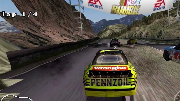 Cara Install Nascar Rumble di Emulator PSP Android