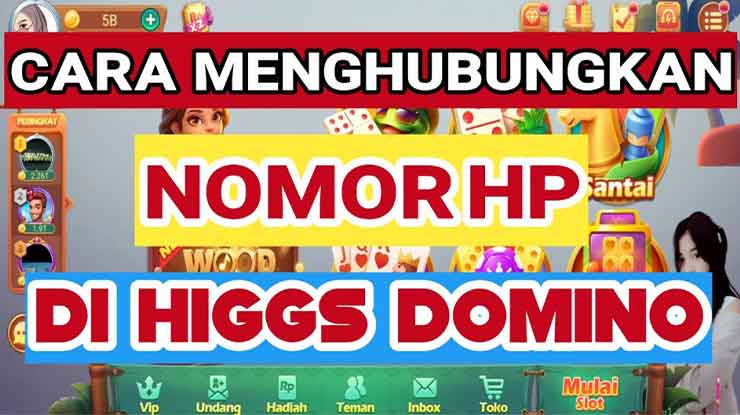 Cara Menambahkan Nomor HP di Higgs Domino Syarat