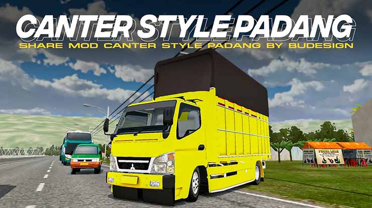 Download Mod Bussid Canter Padang