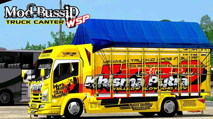 Download Mod Bussid Truck Canter Sumatra 1
