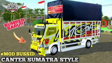 Download Mod Bussid Truck Canter Sumatra