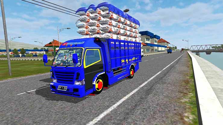 Download Mod Bussid Truck Isuzu Muatan Gayor 1
