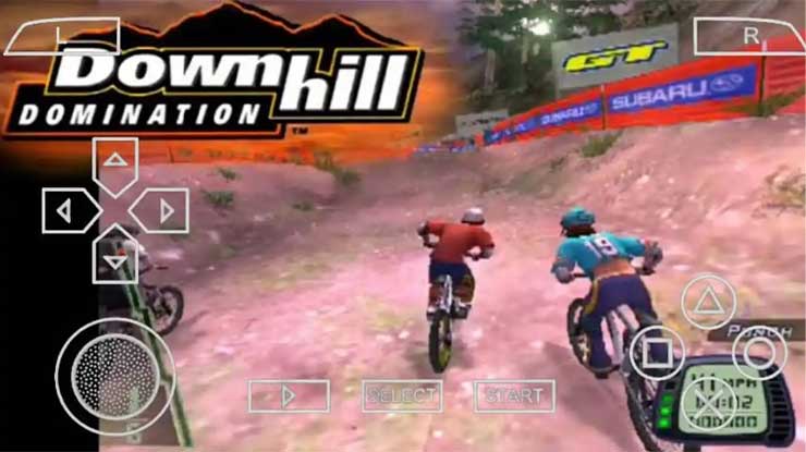 Game PPSSPP Downhill