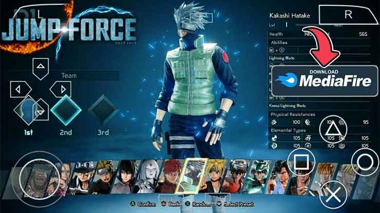 Jump Force PPSSPP