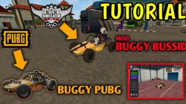 MOD Bussid Buggy PUBG Link Download Cara Install