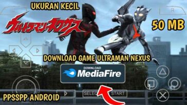 Ultraman Nexus PPSSPP Ukuran Kecil 55 MB Download Cara Install